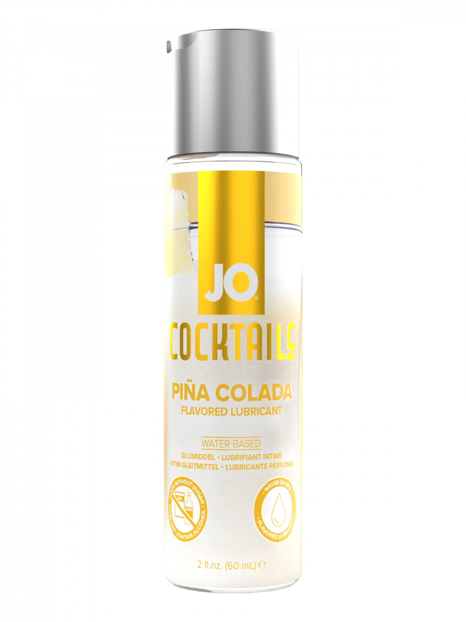 Съедобный гель JO Flavored Cocktails 60мл пина-колада JO21001 Эротик 43 (Erotic)